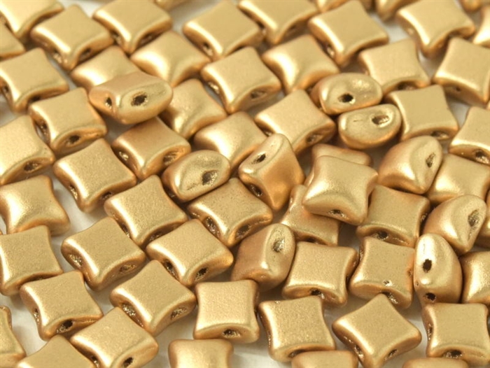 WibeDuo-00030-01710 - WibeDuoÂ® 8x8 Beads - Aztec Gold - 25 Count