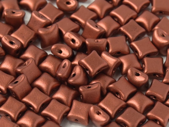 WibeDuo-00030-01750 - WibeDuoÂ® 8x8 Beads - Copper - 25 Count