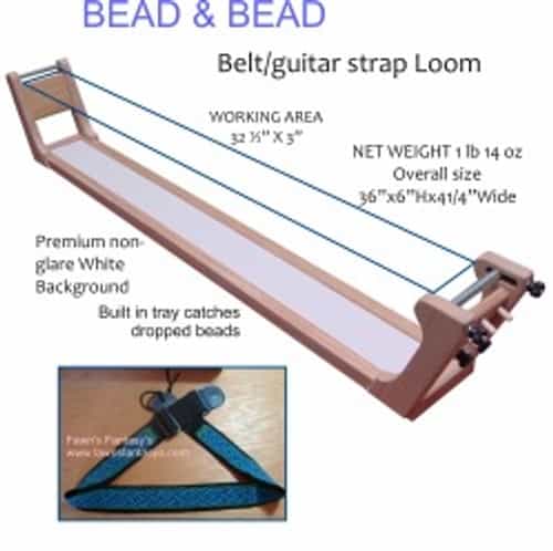 Guitar Strap/Belt Bead and Bead Loom