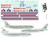1:200 American Airlines Boeing 767-200/-300 / Airbus A.300B-600R / McDD DC-10-10/-30