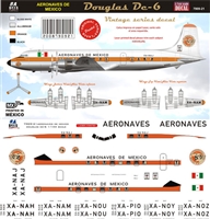 1:144 Aeronaves de Mexico Douglas DC-6