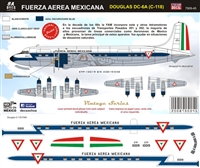 1:144 Fuerza Aerea Mexicana Douglas DC-6 (EATP)