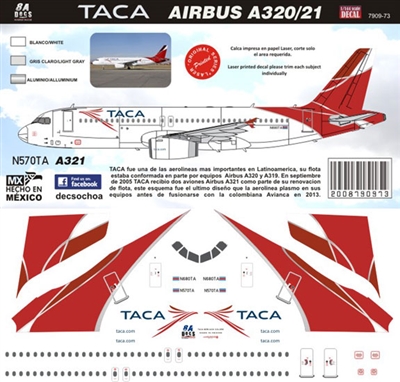 1:144 TACA (2009 cs)  Airbus A.320