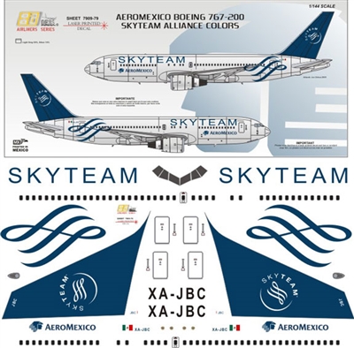 1:144 Aeromexico 'Skyteam' Boeing 767-200