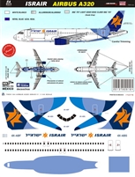 1:144 Israir Airbus A.320