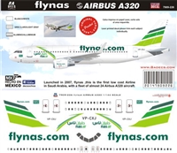 1:144 Flynas Airbus A.320