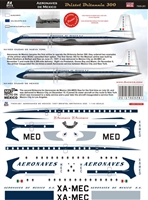 1:144 Aeronaves de Mexico Bristol Br.175 Britannia 310