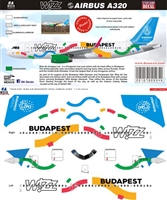 1:144 Wizzair Airbus A.320 "Budapest 2024 Olympic Bid"