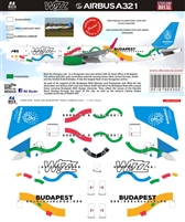 1:144 Wizzair Airbus A.321 "Budapest 2024 Olympic Bid"