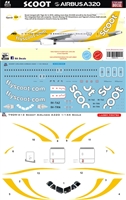 1:144 Scoot Airlines Airbus A.320