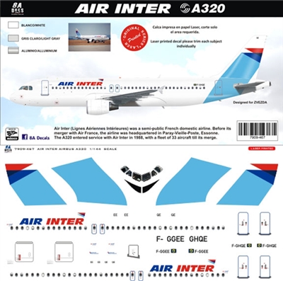 1:144 Air Inter Airbus A.320