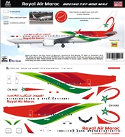 1:144 Royal Air Maroc Boeing 737-MAX8