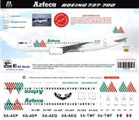 1:144 Azteca Boeing 737-700