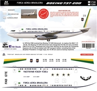 1:144 Forca Aerea Brasilia Boeing 737-200