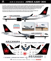 1:144 Air Canada Airbus A.220-300