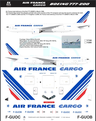 1:144 Air France Boeing 777-200F