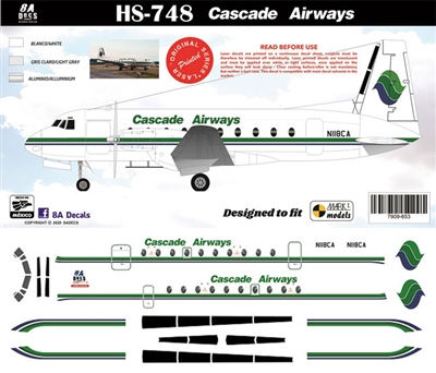 1:144 Cascade Airways HS.748