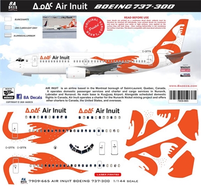 1:144 Air Inuit Boeing 737-300