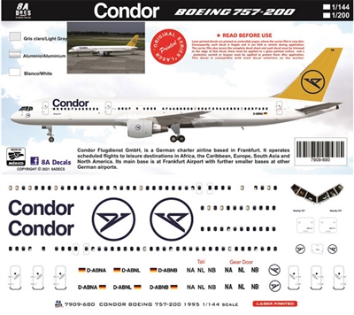 1:144 Condor Boeing 757-200 (Authentic Airliners)
