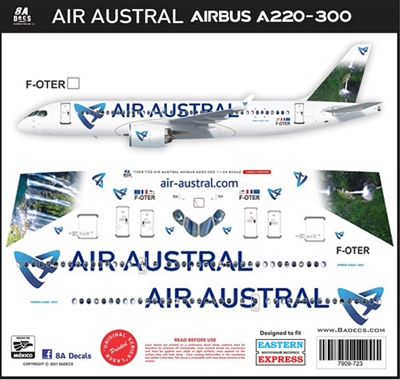 1:144 Air Austral A.220-300 (F-OTER, Waterfalls)