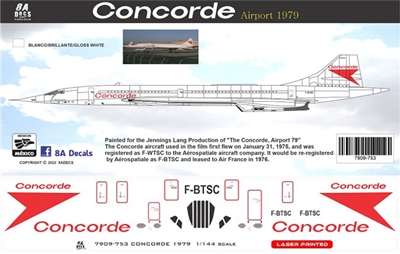 1:144 "Airport '79" BAC Sud Concorde 101