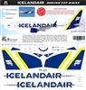 1:144 Icelandair (2022 cs) 'Golden Yellow' Boeing 737-MAX8