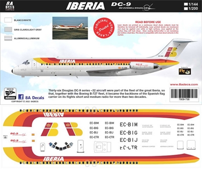 1:144 Iberia Douglas DC-9-30