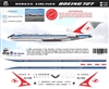 1:144 Korean Airlines Boeing 727-200