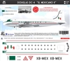1:144 F.A. Mexicana 'El Mexicano II' Douglas DC-4