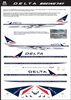 1:144 Delta Airlines Boeing 747-132