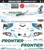 1:144 Frontier Airlines Airbus A.321NEO  "Crocket the Racoon"