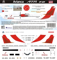 1:200 Avianca ATR.72-600