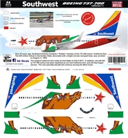 1:200 Southwest Airlines (2015 cs) 'California One' Boeing 737-700