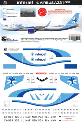 1:200 Interjet Airbus A.321NEO