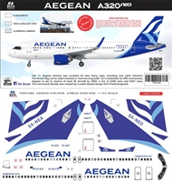 1:200 Aegean Airlines Airbus A.320NEO