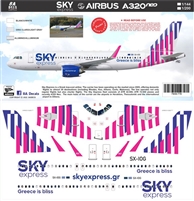 1:200 Sky Express Airbus A.320NEO 'Greece is Bliss'