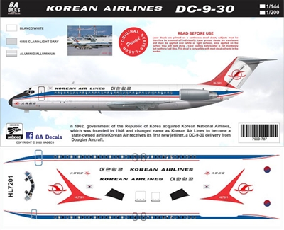 1:200 Korean Airlines Douglas DC-9-30