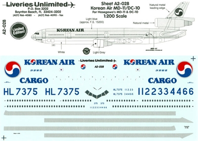 1:200 Korean Air McDD MD-11
