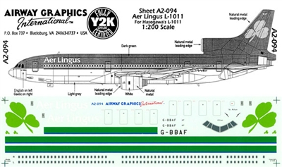 1:200 Aer Lingus L.1011 Tristar 1