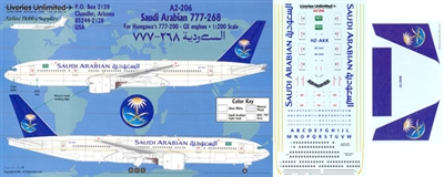 1:200 Saudi Arabian Boeing 777-200