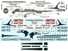 1:144 United Airlines Douglas DC-3