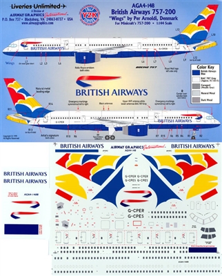 1:144 British Airways 'Wings' Boeing 757-200