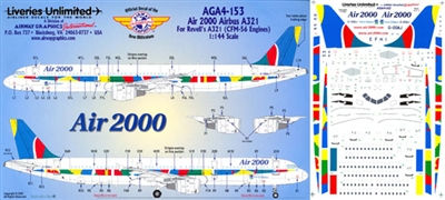 1:144 Air 2000 Airbus A.321