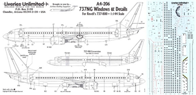 1:144 Details - Boeing 737-600/-700/-800/-900