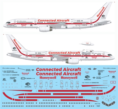 1:144 Honeywell Aerospace (2017  - 2021 cs) Boeing 757-225 (Test Bed)