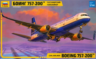 1:144 Boeing 757-200 Kit & Honeywell Aerospace Decal & Druz HTF7000 Engine & Druz Honeywell WiFi Antenna