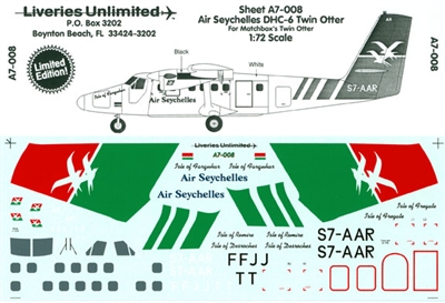 1:72 Air Seychelles DHC-6 Twin Otter