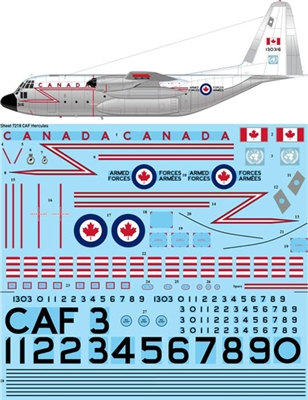 1:72 Canadian Armed Forces C.130E Hercules