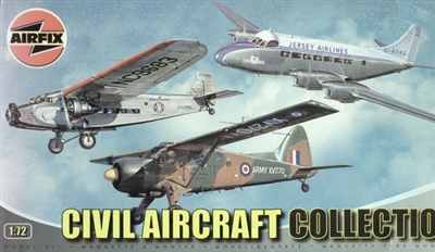 1:72 Civil Aircraft Collection - Beaver, Heron, TriMotor
