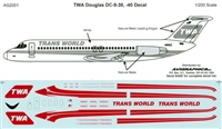 1:200 TWA Douglas DC-9-10/-30/-40/-51